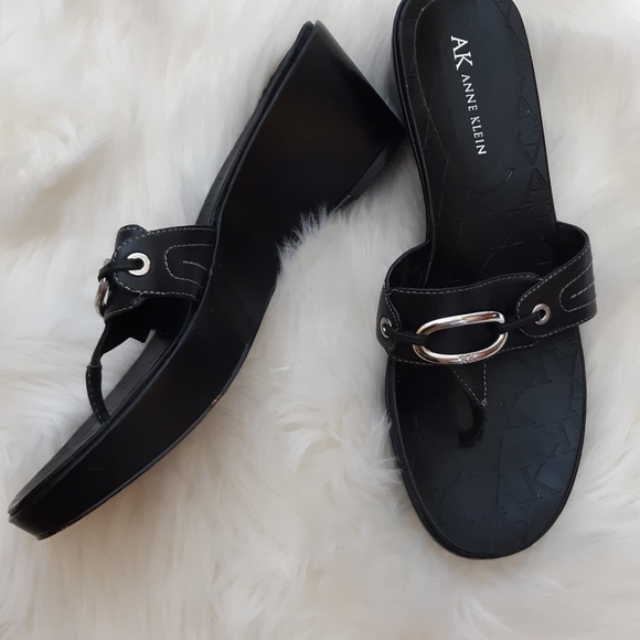 - Anne Klein wedge sandals - Picture 2 of 8
